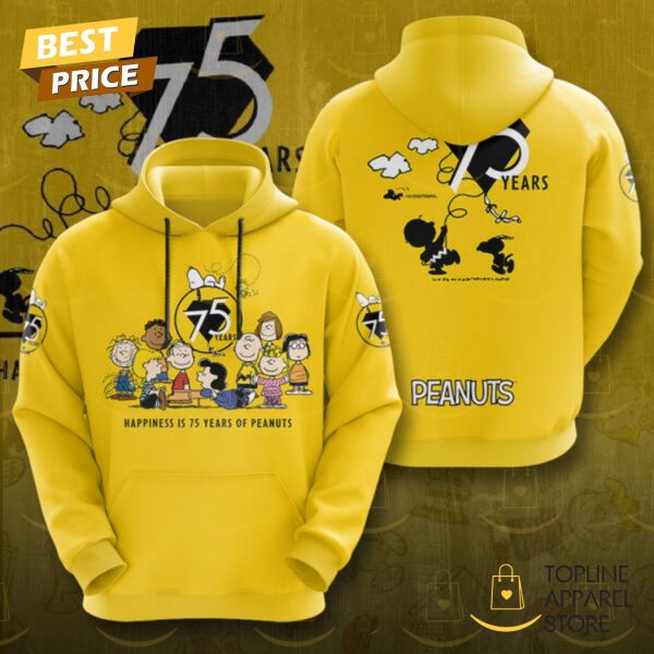 75 Years Peanuts Snoopy Happiness Hoodie