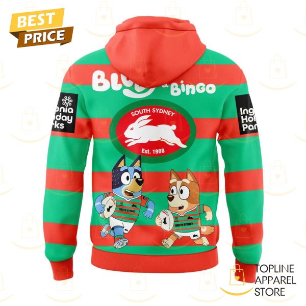 South Sydney Rabbitohs Bluey And Bingo Hoodie