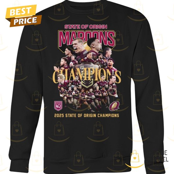 2025 State Of Origin Queensland Maroons Unisex T-Shirt