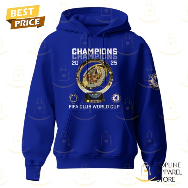 Chelsea 2025 Champions FIFA Club World Cup Hoodie