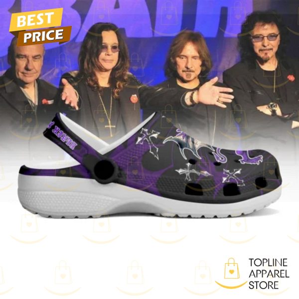 Black Sabbath Crocs Shoes