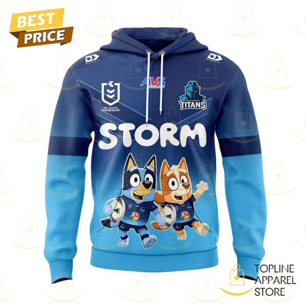 Gold Coast Titans Bluey And Bingo Hoodie