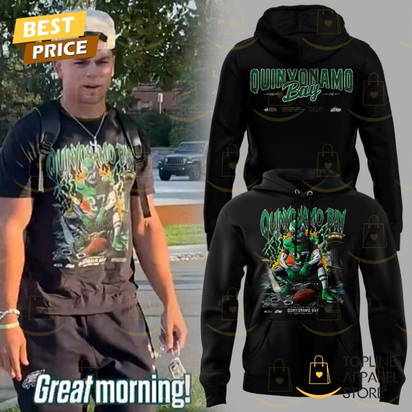Quinyonamo Bay Philadelphia Eagles Black Hoodie