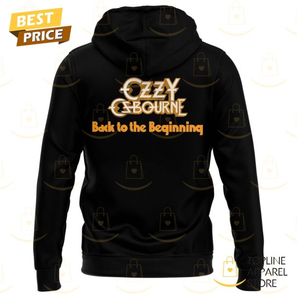 Ozzy Osbourne Black Sabbath Back to the Beginning Hoodie