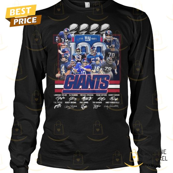 New York Giants Est 1925 Signature Unisex T-Shirt