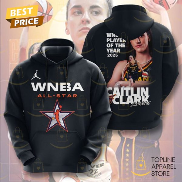 Caitlin Clark x Indiana Fever All-Star WNBA Player Of The Year 2025 Signature Hoodie