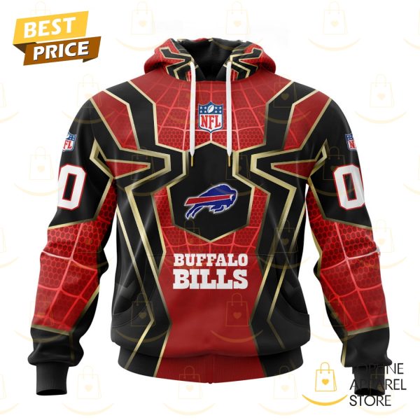 Personalized Buffalo Bills x Spider Man Far From Home Hoodie