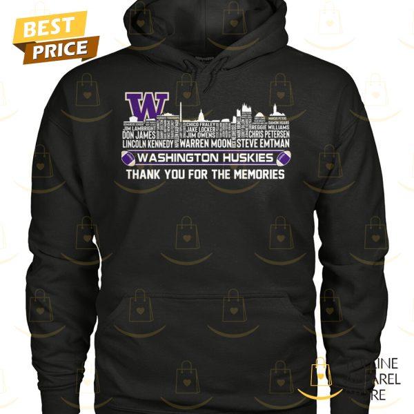 Washington Huskies Thank You For The Memories Unisex T-Shirt