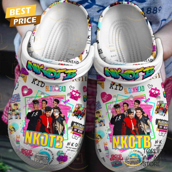 New Kids On The Block Blockhead Crocs