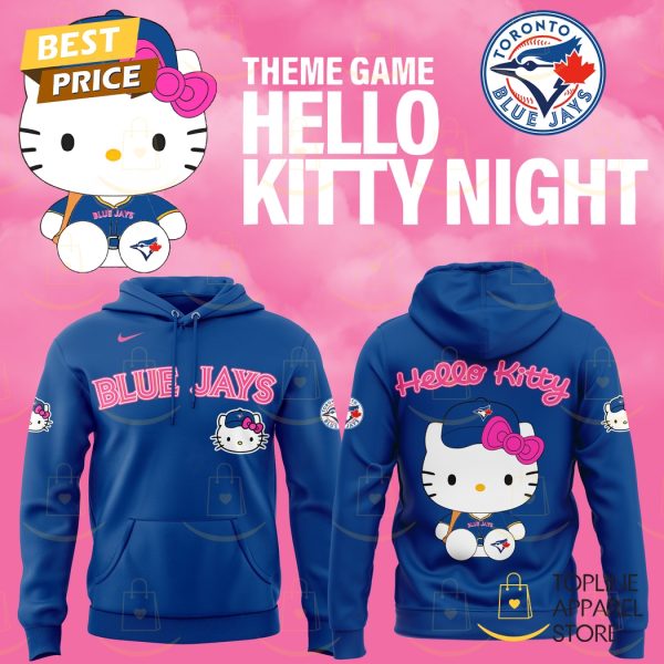 Toronto Blue Jays x Kitty 2025 Hoodie – Blue