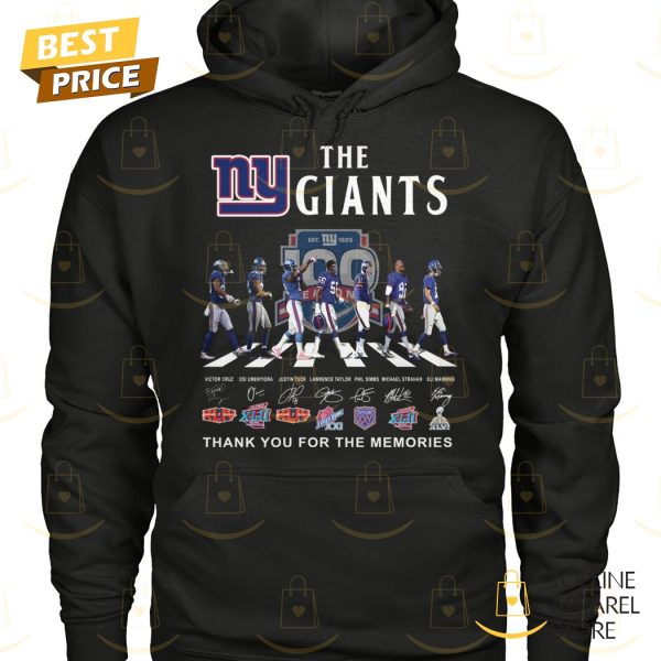 New York Giants Signature Thank You For The Memories Unisex T-Shirt