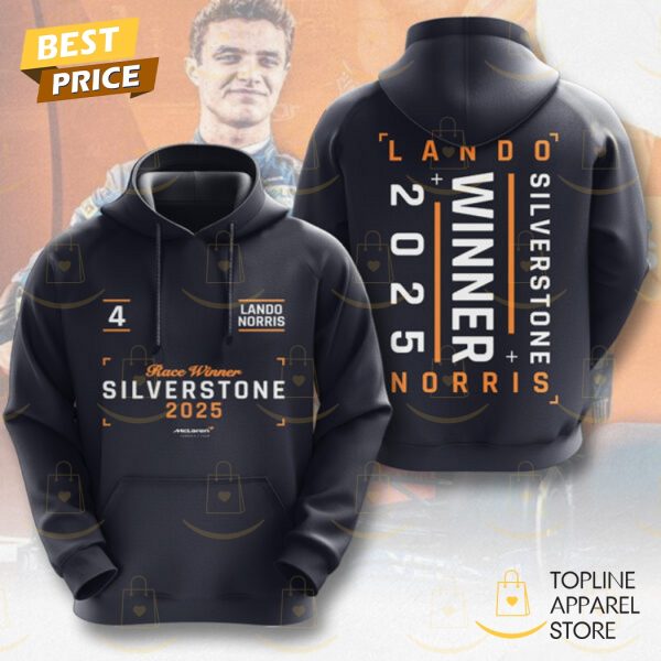 McLaren x Lando Norris Winner 2025 Silverstone Hoodie