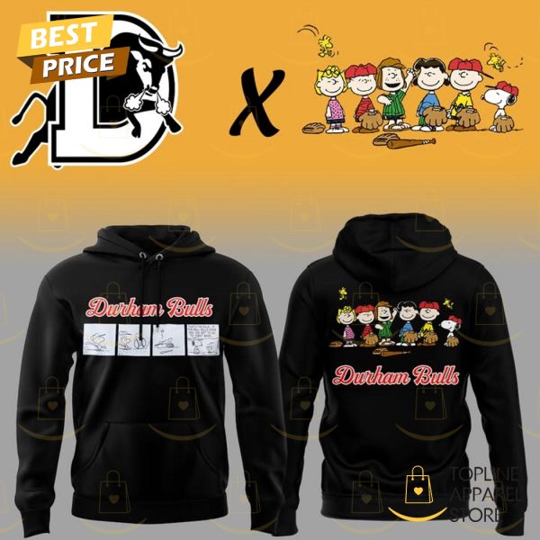 Durham Bulls x Peanuts Black Hoodie