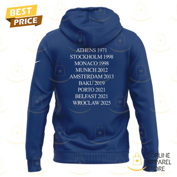 Chelsea We ve Won It All Again Hoodie – Blue
