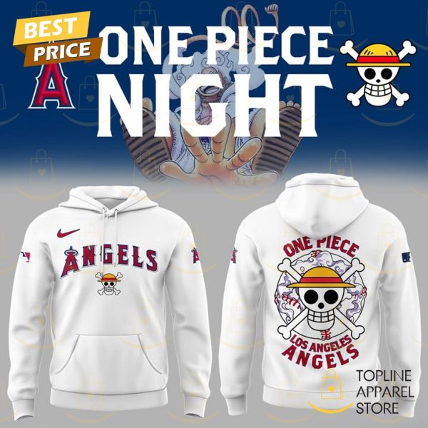 Los Angeles Angels One Piece White Hoodie