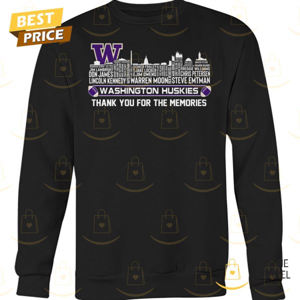 Washington Huskies Thank You For The Memories Unisex T-Shirt