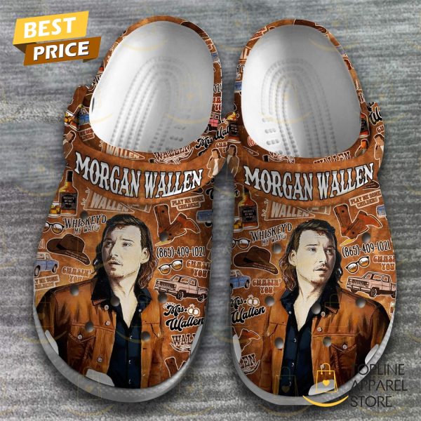 Morgan Wallen Whiskey Glasses Crocs