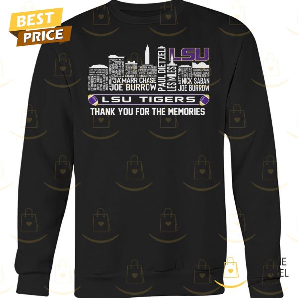 LSU Tigers Thank You For The Memories Unisex T-Shirt