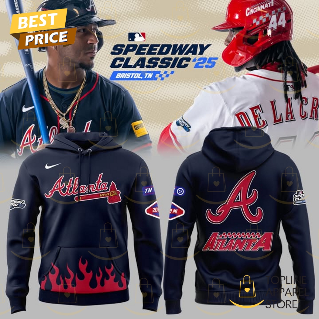 Atlanta Braves Speedway Classic 2025 Hoodie Atlanta Braves Speedway Classic 2025 Hoodie