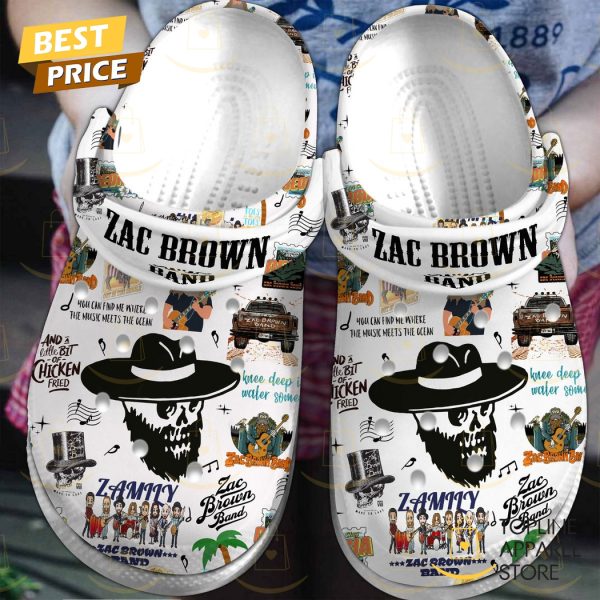 Zac Brown Knee Deep In The Water Somewhere Crocs