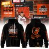 Baltimore Orioles Cal Ripken Jr Iron Man Hoodie