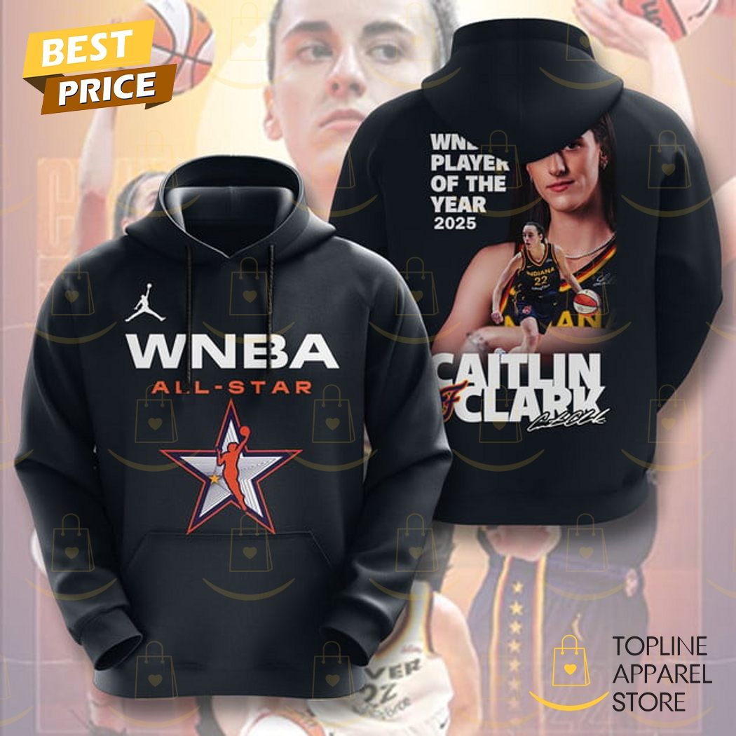 Caitlin Clark x Indiana Fever All-Star WNBA Player Of The Year 2025 Signature Hoodie Caitlin Clark x Indiana Fever All-Star WNBA Player Of The Year 2025 Signature Hoodie