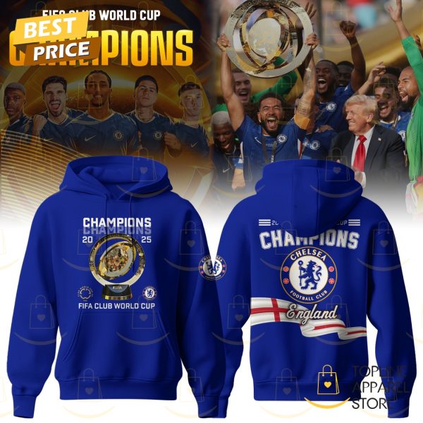 Chelsea 2025 Champions FIFA Club World Cup Hoodie