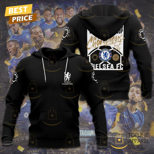 Chelsea Club World Cup 2025 World Champions Hoodie