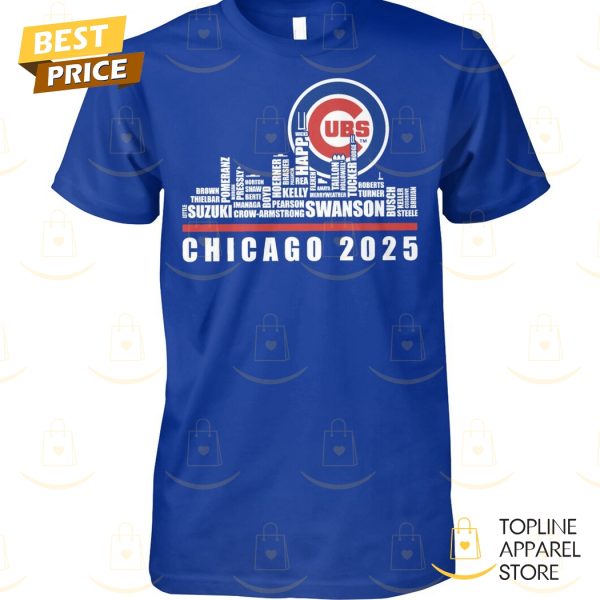 Chicago Cubs 2025 Unisex T-Shirt