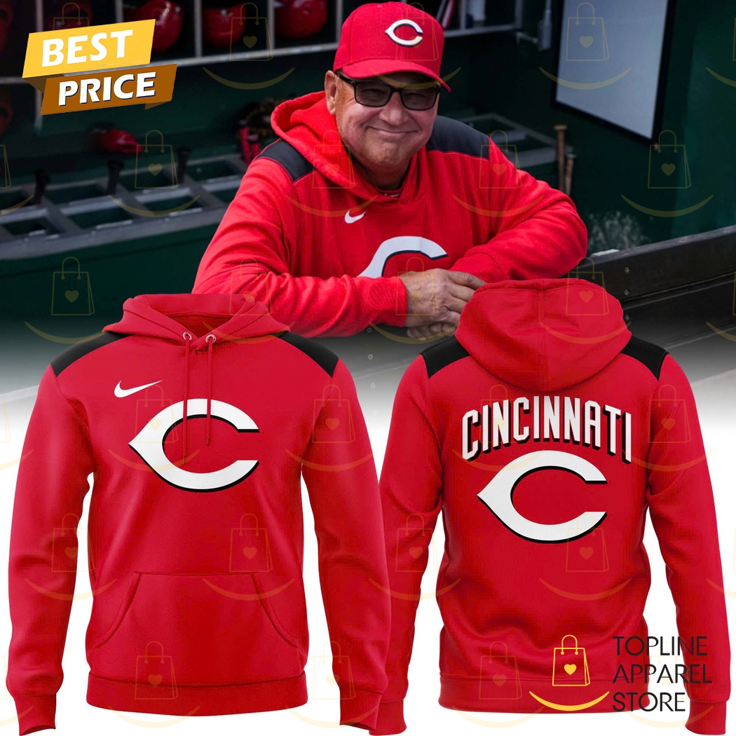 Cincinnati Reds 2025 Red Hoodie Cincinnati Reds 2025 Red Hoodie