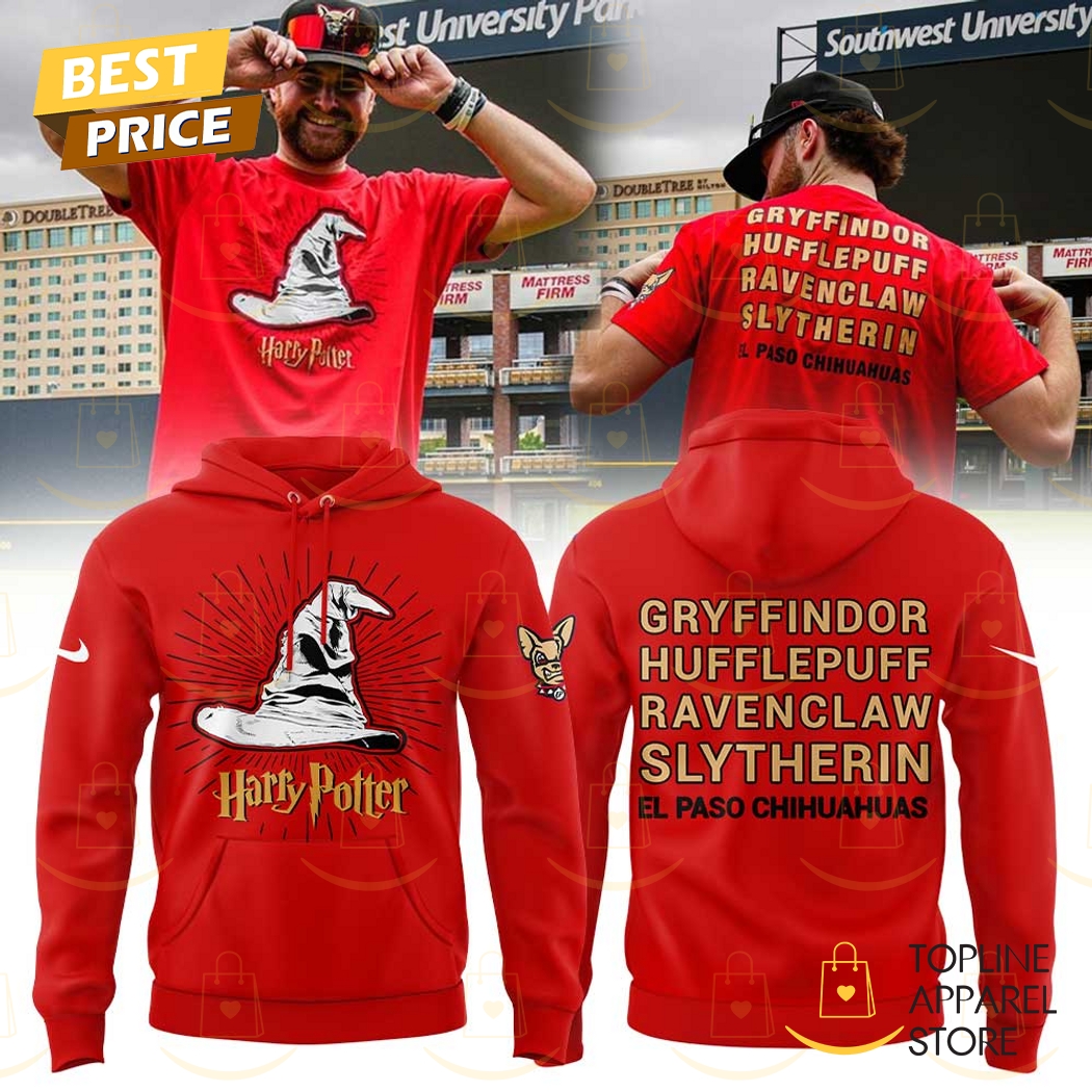 El Paso Chihuahuas Harry Potter Gryffindor Hufflepuff Ravenclaw Slytherin Hoodie El Paso Chihuahuas Harry Potter Gryffindor Hufflepuff Ravenclaw Slytherin Hoodie