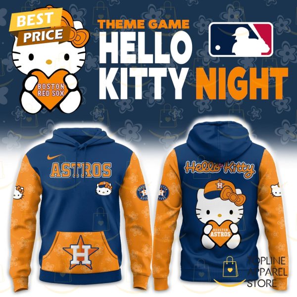 Hello Kitty Night X Houston Astros Hoodie