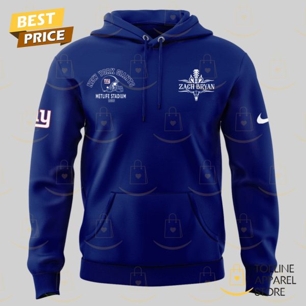Zach Bryan x New York Giants Kings Of Leon 2025 Hoodie
