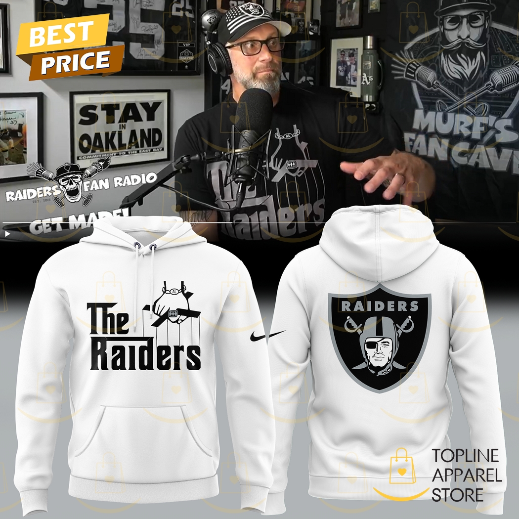 Las Vegas Raiders The Raiders Hoodie - White Las Vegas Raiders The Raiders Hoodie - White