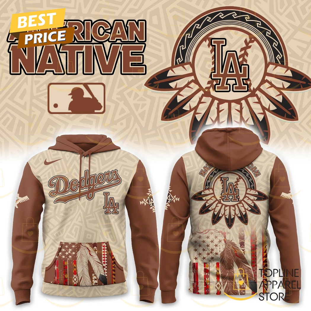 Los Angeles Dodgers x Native American Heritage 2025 Hoodie Los Angeles Dodgers x Native American Heritage 2025 Hoodie