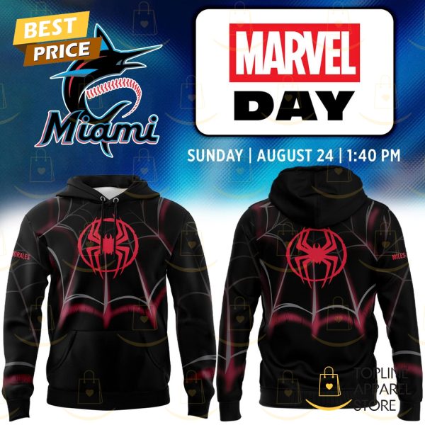 Marlins Marvel Spider-Man Miles Morales Hoodie