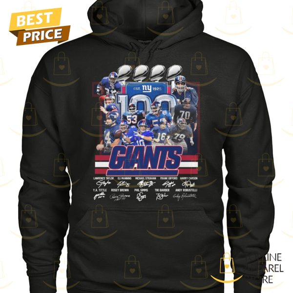 New York Giants Est 1925 Signature Unisex T-Shirt
