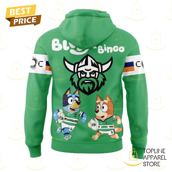 Canberra Raiders Bluey And Bingo Hoodie