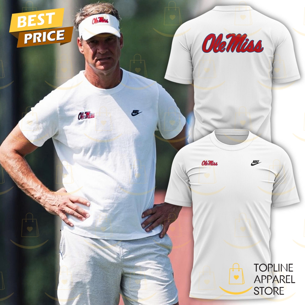 Ole Miss Rebels Coach Lane Kiffin 3D T-Shirt Ole Miss Rebels Coach Lane Kiffin 3D T-Shirt