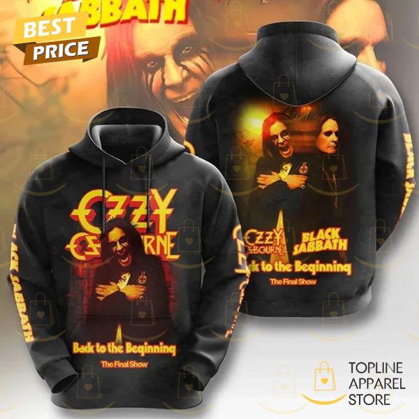 Ozzy Osbourne Back To The Beginning The Final Show Hoodie