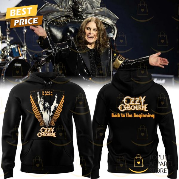 Ozzy Osbourne Black Sabbath Back to the Beginning Hoodie