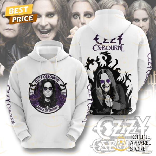 Ozzy Osbourne Prince Of Darkness Hoodie