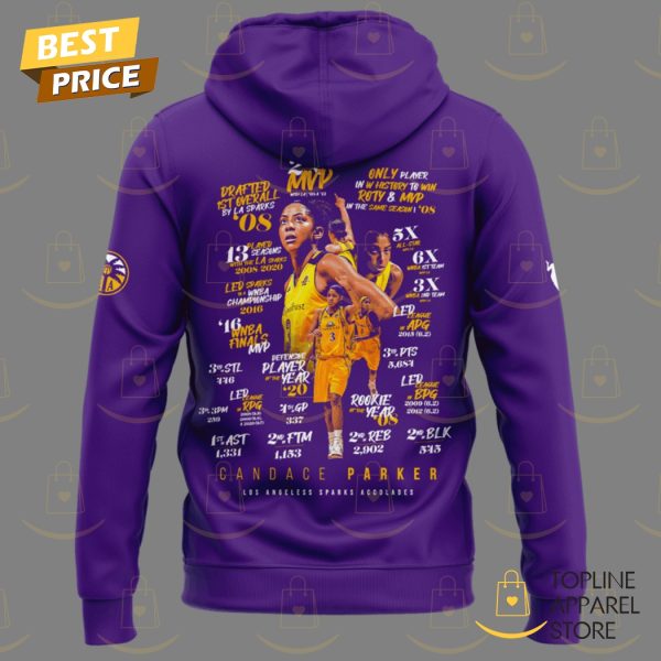 Candace Parker Los Angeles Sparks 2X MVP Hoodie