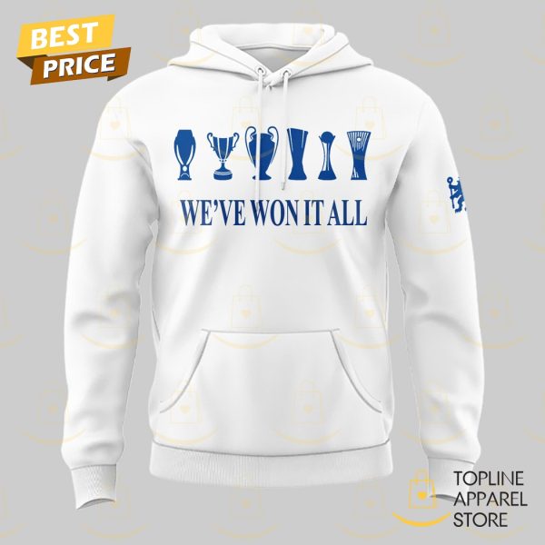 Chelsea We ve Won It All Again Hoodie