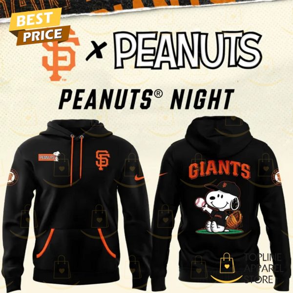 San Francisco Giants Peanuts Snoopy Hoodie