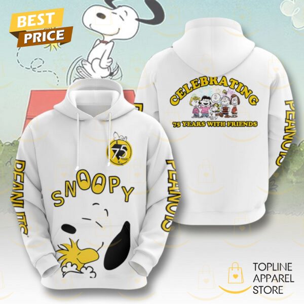Snoopy Peanuts Celebrating 75 Years With Friends Hoodie