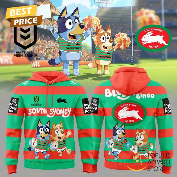 South Sydney Rabbitohs Bluey And Bingo Hoodie