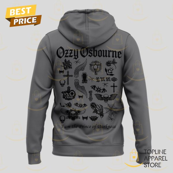 Ozzy Osbourne Prince Of Darkness See You On The Other Side Hoodie – Grey