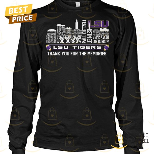 LSU Tigers Thank You For The Memories Unisex T-Shirt