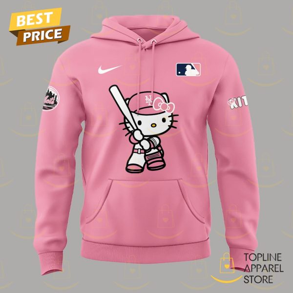 New York Met 2025 Hello Kitty Night OMG Hoodie – Pink